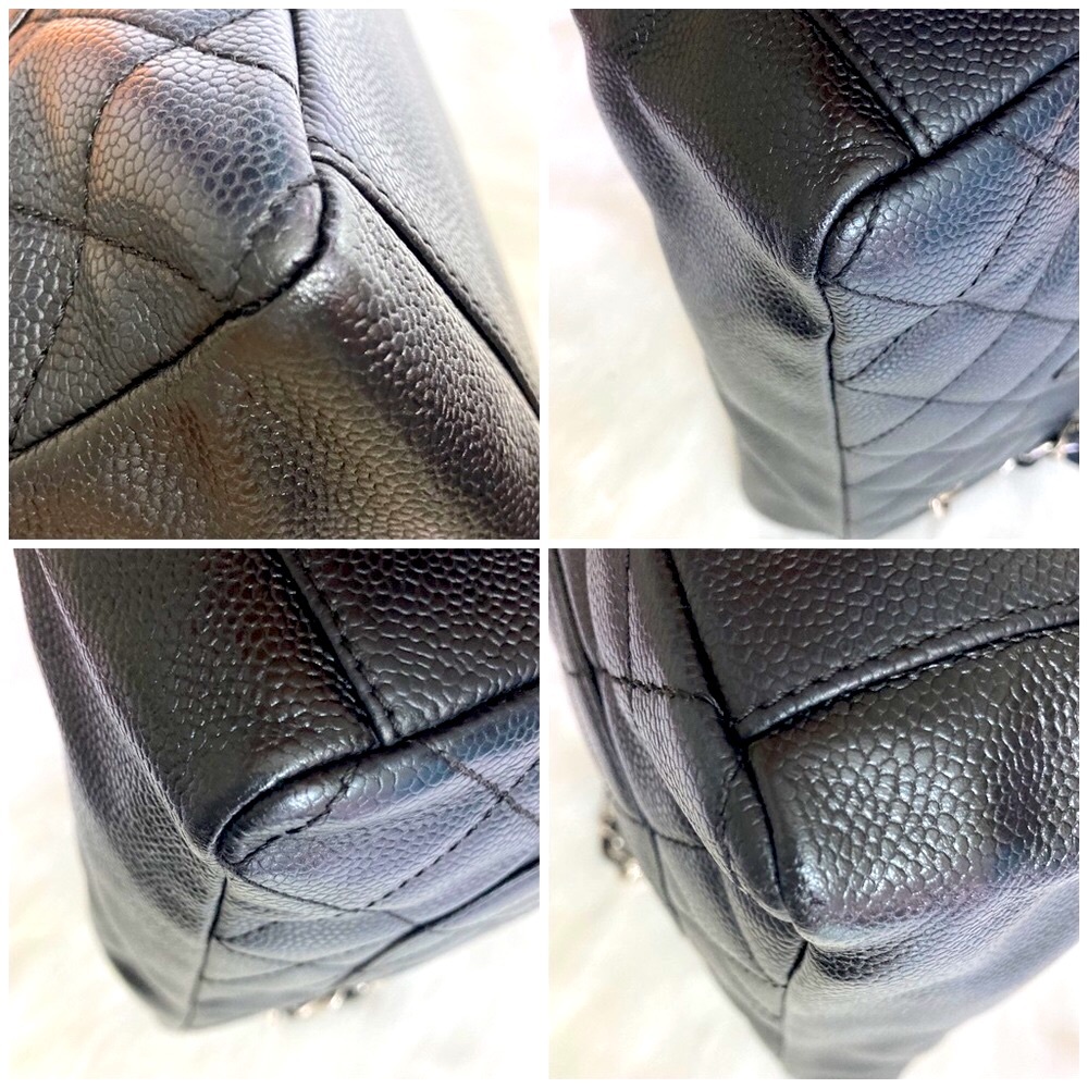 Auth Chanel Caviar Petite Shopper Tote Bag - Picture 16 of 17